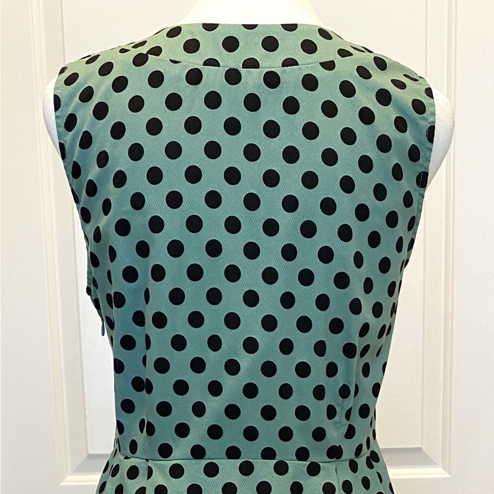 Anthropologie Tulle fit-and-flare, polka dot dress (S) - Picture 6 of 7